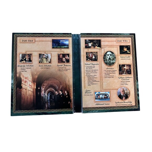 Harry Potter And The Chamber Of Secrets DVD 2002 Adventure Movie Pre-Owned - Picture 3 of 4